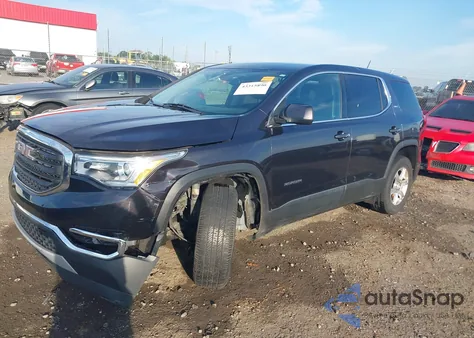 2017 GMC Acadia Sle-1 from USA, damaged, VIN 1GKKNRLA5HZ228963